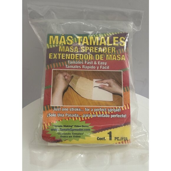 Mex-Sales Co., Inc. Other - 1 Masa Spreader Extendedor De Masa For Tamales Fast & Easy Mas Tamales NEW